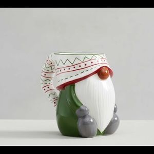 Pottery Barn Gnome Shaped Mug